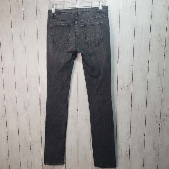 BDG Urban Outfitters Faded Mid-rise Black Skinny - Picture 6 of 6